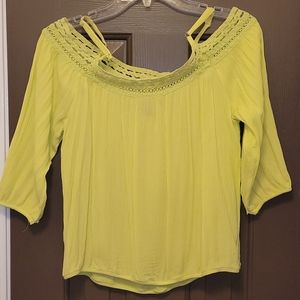 Cold shoulder blouse